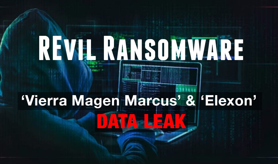 REvil Hacker Group Strikes Again: ‘Vierra Magen Marcus’ and ‘Elexon’ Data Leak