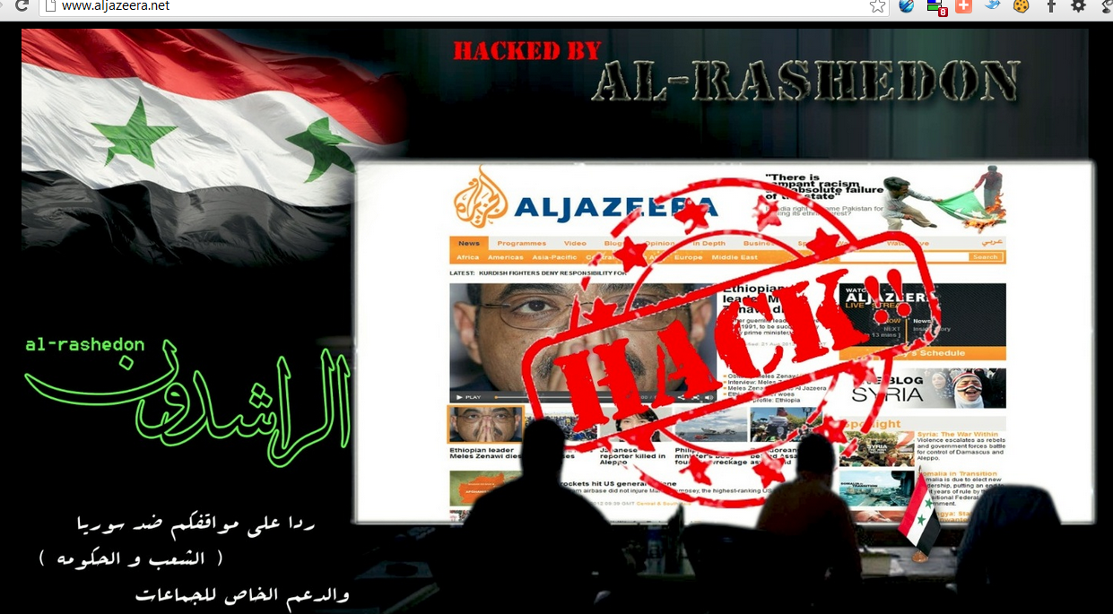 Al Jazeera News network website Hacked