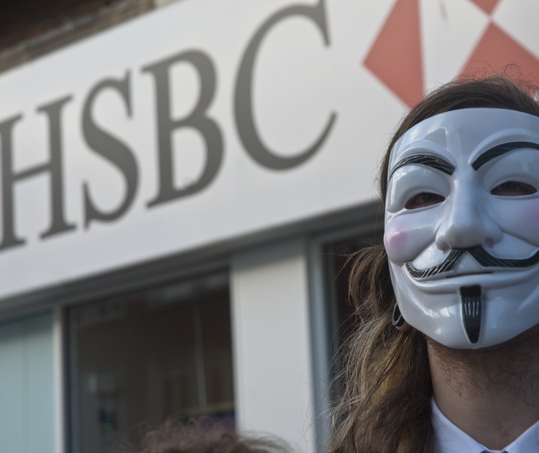 Anonymous Hacked HSBC