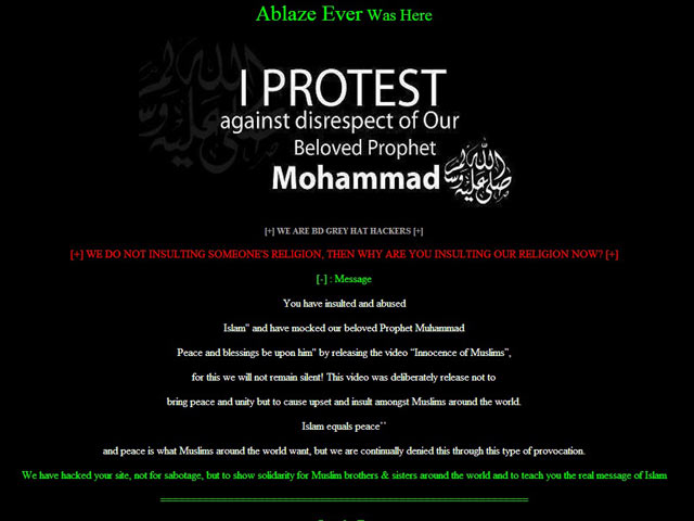 Two Government websites Hacked