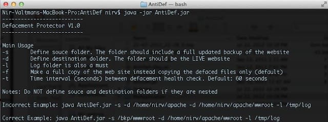 AntiDef Defacement Protector 1.0