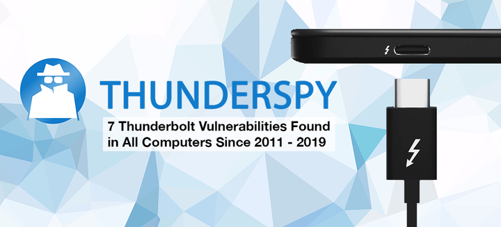 7 Thunderbolt Vulnerabilities Affect Millions of Devices: 'Thunderspy' Allows Physical Hacking in 5 Minutes