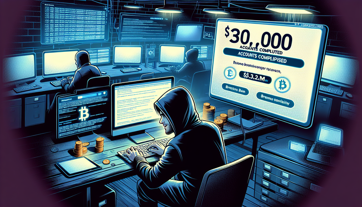Brazilian Hacker Charged for Extorting $3.2M in Bitcoin After Breaching 300,000 Accounts