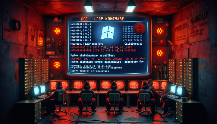 LDAPNightmare PoC Exploit Crashes LSASS and Reboots Windows Domain Controllers