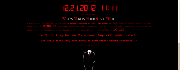 Anonymous: Project Mayhem 2012 - Code TYLER