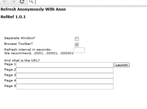 #RefRef - DDoS Tool  by Anonymous
