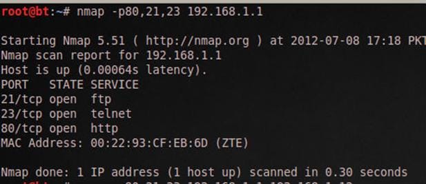 Download Nmap 6.25