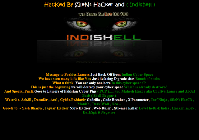 Many Pakistani websites Hacked